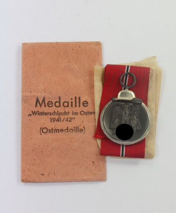 Ostmedaille, in Verleihungstüte Ferdinand Hoffstätter Bonn - Militaria-Berlin