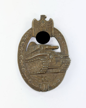 Panzerkampfabzeichen in Bronze, Hst. A.S. - Militaria-Berlin