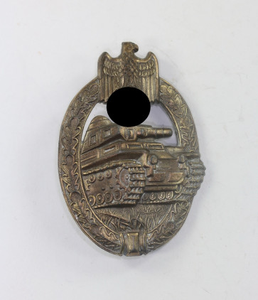  Panzerkampfabzeichen in Bronze, Hst. A.S. - Militaria-Berlin