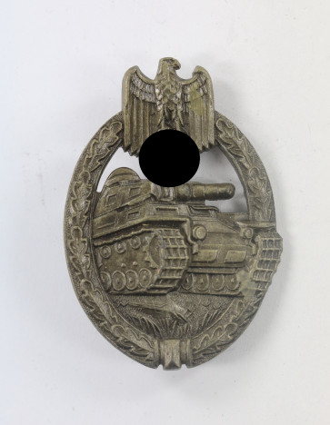 Panzerkampfabzeichen in Bronze, Hst. FLL 43 (Friedrich Linden, Lüdenscheid) - Militaria-Berlin