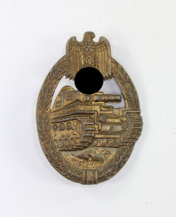 Panzerkampfabzeichen in Bronze, Maker IV - Militaria-Berlin