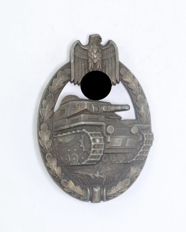 Panzerkampfabzeichen in Bronze, Steinhauer & Lück, Lüdenscheid - Militaria-Berlin