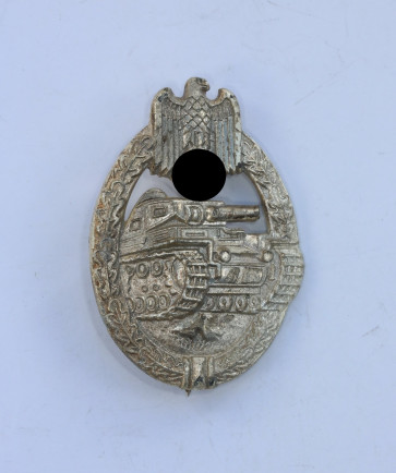 Panzerkampfabzeichen in Silber, Hst. R.S. - Militaria-Berlin
