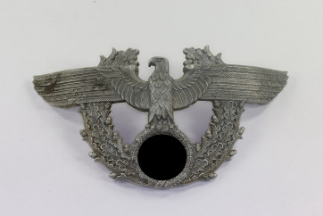 Polizei, Adler für Mannschfts Tschako (Zink), Hst. G.T.D. - Militaria-Berlin