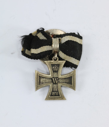 Preußen, 16 MM Miniatur Eisernes Kreuz 2. Klasse 1870 - Militaria-Berlin