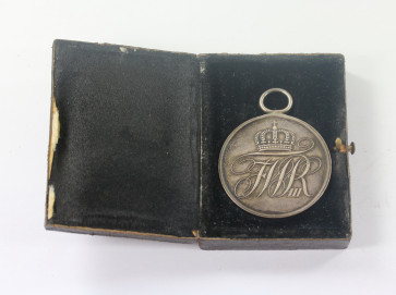 Preußen, Allgemeines Ehrenzeichen 2. Klasse / Militär-Verdienstmedaille, im Etui - Militaria-Berlin