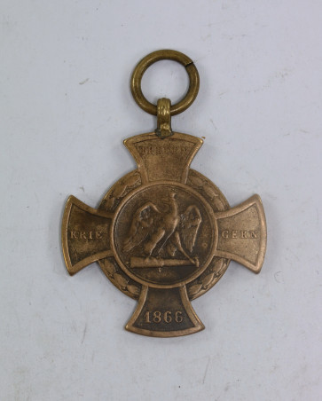  Preußen, Erinnerungskreuz 1866 Königgrätz - Militaria-Berlin