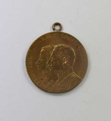 Preußen, Erinnerungsmedaille Infanterie-Regiment von Courbiére, 100 Jahrfeier 1813-1913 - Militaria-Berlin