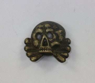 Preußen, Husaren Totenkopf für die Mütze - Militaria-Berlin