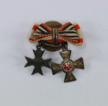 Preußen, Knopfloch Miniatur 2X - Militaria-Berlin