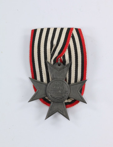 Preußen, Kreuz für Kriegshilfsdienst 1916, an Feldspange - Militaria-Berlin