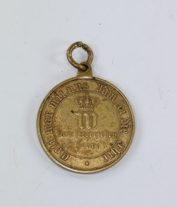 Preußen, Kriegsdenkmünze für Kämpfer 1870, Spangenstück - Militaria-Berlin