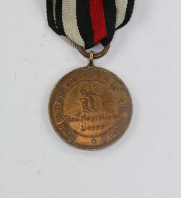 Preußen, Kriegsdenkmünze für Kämpfer 1870, Spangenstück - Militaria-Berlin