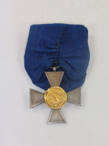 Preußen, Landwehr Dienstauszeichnung 1. Klasse (XX Jahre), an Einzelspange - Militaria-Berlin