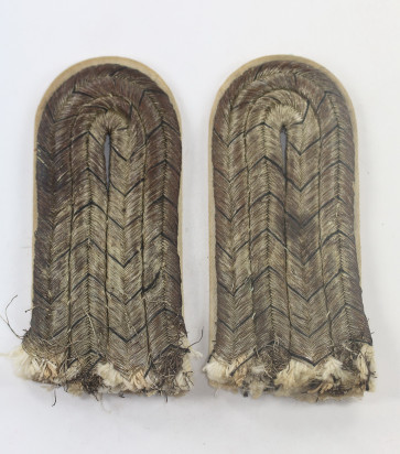 Preußen, Paar Schulterklappe für einen Leutnant der Infanterie - Militaria-Berlin