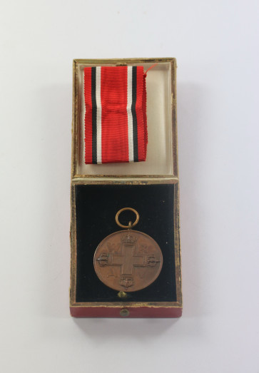 Preußen, Rot Kreuzmedaille 3. Klasse, im Etui - Für Verdienste um das Rothe Kreuz - Militaria-Berlin