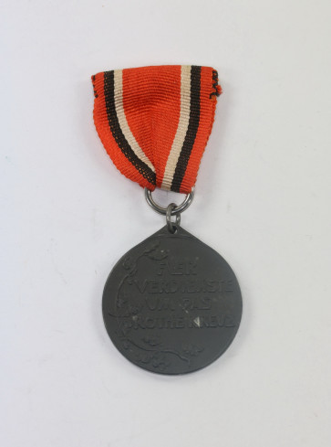 Preußen, Rote Kreuz Medaille 3.Klasse 1898 in Zink, Für Verdienste um das Rothe Kreuz - Militaria-Berlin