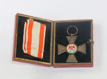 Preußen, Roter Adler Orden 4. Klass, Hst. W (Wagner & Sohn, Berlin), im Etui  - Militaria-Berlin