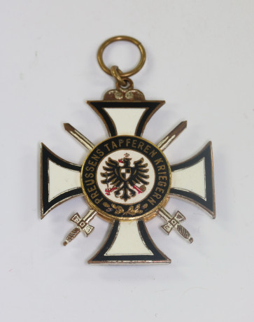 Preußischer Landeskriegerverband Ehrenkreuz 2.Klasse "Preussens tapferen Kriegern" 1914-1918 - Militaria-Berlin