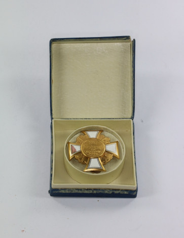 Preußischer Landeskriegerverband, Kriegerverein-Ehrenkreuz 1. Klasse, im Etui - Militaria-Berlin