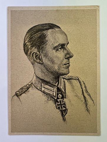  Propagandapostkarte, Ritterkreuzträger des Heeres Günter Goebel - Militaria-Berlin