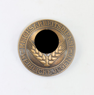 Reichsarbeitsdienst der weiblichen Jugend, Brosche für Arbeitsmaid - Militaria-Berlin
