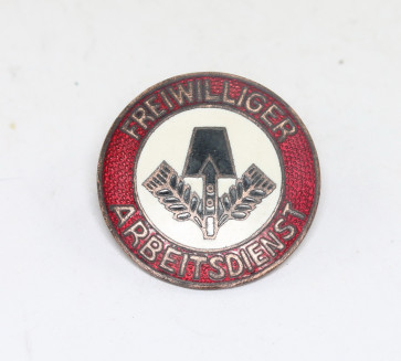  Reichsarbeitsdienst (RAD), Abzeichen Freiwilliger Arbeitsdienst. Ges. Gesch. - Militaria-Berlin
