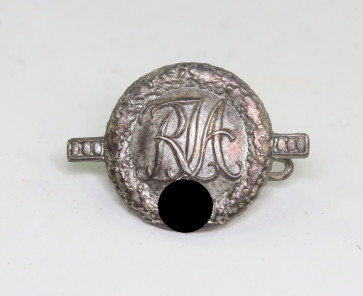 Reichsjugendsportabzeichen für Mädchen "RJA" in Silber, Hst. Wernstein Jena - Militaria-Berlin