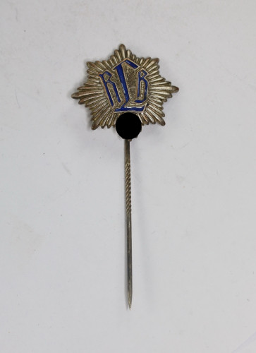 Reichsluftschutzbund (RLB), Mitgliedsabzeichen, Hst. Enders Oberrahmede - Militaria-Berlin