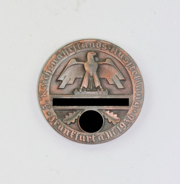 Reichsnährstand, Medaille 3. Reichsnährstand Ausstellung Frankfurt a.M. 1936 - Blud und Boden - Butter Bronze - Militaria-Berlin