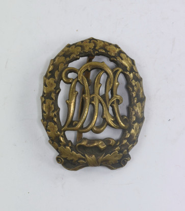  Reichssportabzeichen (DRL) in Bronze, Hst. H. Wernstein Jena-Löbstedt - Militaria-Berlin