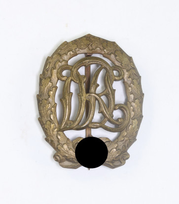  Reichssportabzeichen (DRL) in Bronze, Hst. L Chr Lauer Nürnberg-Berlin - Militaria-Berlin
