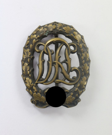 Reichssportabzeichen (DRL) in Bronze, Hst. Wernstein Jena - Militaria-Berlin