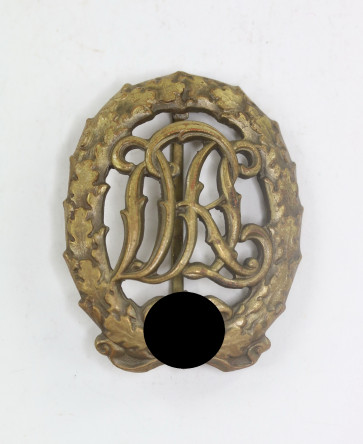 Reichssportabzeichen (DRL) in Bronze, Hst. Wernstein Jena - Militaria-Berlin