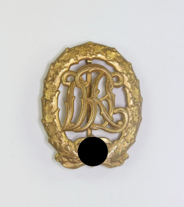 Reichssportabzeichen (DRL) in Gold, Hst. Wernstein Jena - Militaria-Berlin