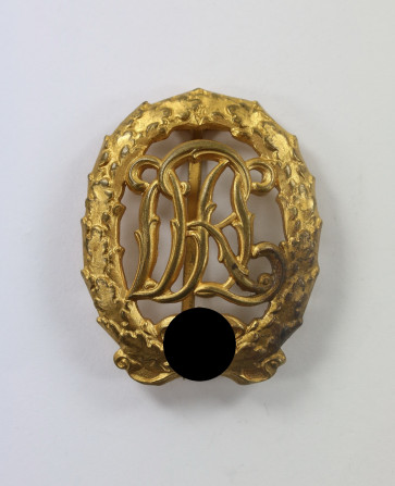 Reichssportabzeichen (DRL) in Gold, Hst. Wernstein Jena - Militaria-Berlin