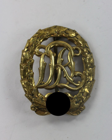  Reichssportabzeichen in Gold, Hst. Ernst L. Müller Pforzheim - Militaria-Berlin