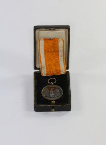 Republik Preußen, Rettungsmedaille am Band 1925, im Etui - Militaria-Berlin