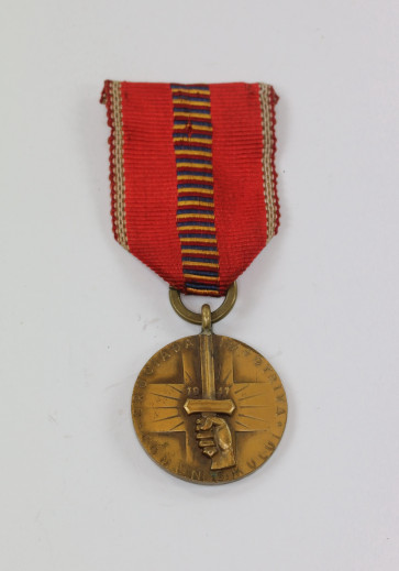  Rumänien, Medaille Kreuzzug gegen den Kommunismus - Militaria-Berlin