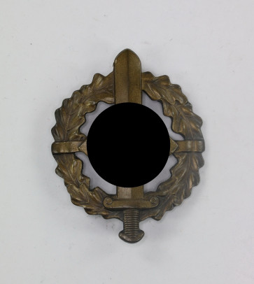  SA-Sportabzeichen in Bronze, Eigentum der Obersten S.A.-Führung, Hst. Fechler Bernsbach/SA - Militaria-Berlin