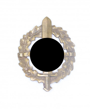  SA-Wehrabzeichen in Bronze, Eigentum D. Chefs D. Ausbildungswesens, Hst. L. Chr. Lauer Nürnberg-Berlin - Militaria-Berlin