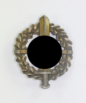 SA-Wehrabzeichen in Bronze, Hst. W. Redo Saarlautern - Eigentum der obesten SA-Führung - Militaria-Berlin