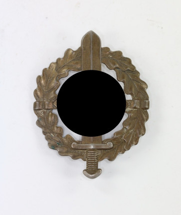 SA-Wehrabzeichen in Bronze (Typ 2), Hst. Berg & Nolte - Militaria-Berlin
