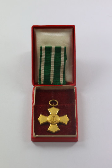 Sachsen, Ehrenkreuz (Allgemeines Ehrenzeichen), im Etui - Militaria-Berlin