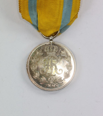 Sachsen, Friedrich August Medaille in Silber - Militaria-Berlin