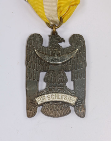 Schlesischer Adler 2. Stufe - Für Schlesien (Eisen) - Militaria-Berlin
