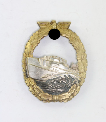 Schnellbootkriegsabzeichen 1. Form, Hst. Schwerin Berlin - Militaria-Berlin