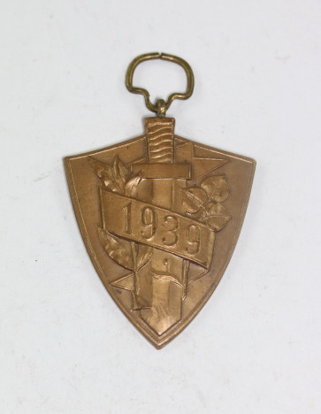 Slowakei, Erinnerungsmedaille für die Verteidigung der Slowakei  - ZA Obranu Slovenska V Marci 1939 General der Flakartillerie Fritz Hirschauer - Militaria-Berlin