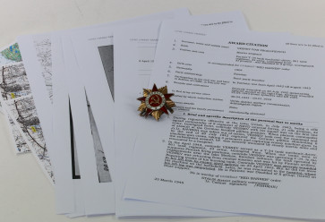 Sowjetunion, Orden des Großen Vaterländischen Krieges 1. Klasse mit Archiv Material.  - Militaria-Berlin