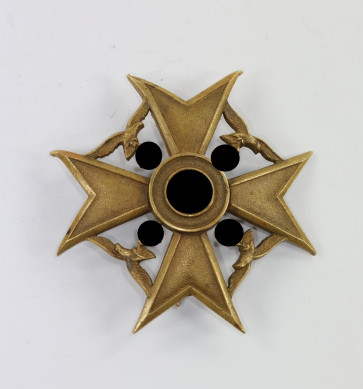 Spanienkreuz in Bronze, Godet  - Militaria-Berlin